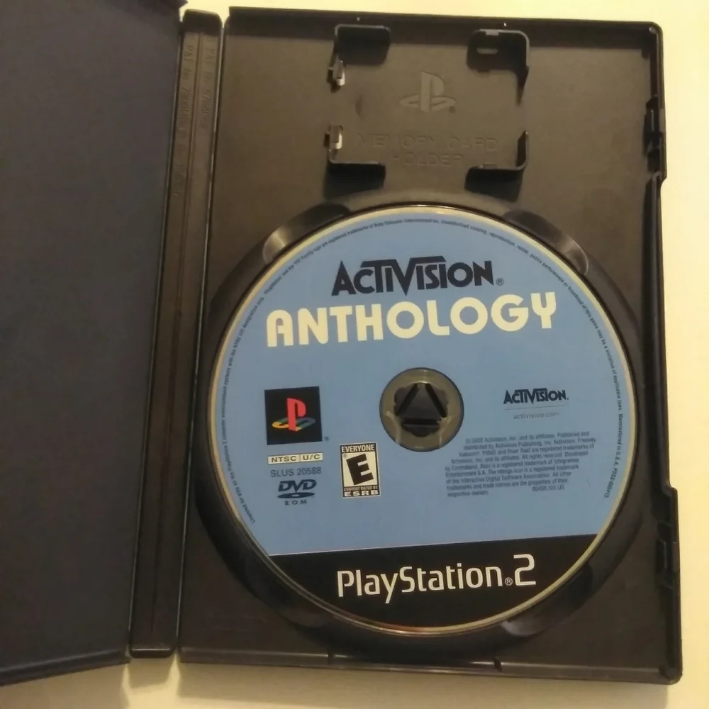 Sony PS2 PlayStation 2 Activision Anthology Retro 80's Video Game Collection